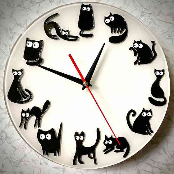 Часы "Созвездие Кота", 28 см. Новые. Донецк