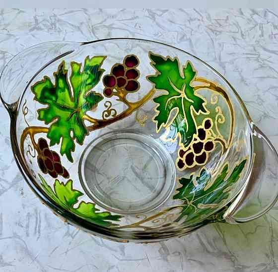 Супница с росписью "Виноград" Донецк