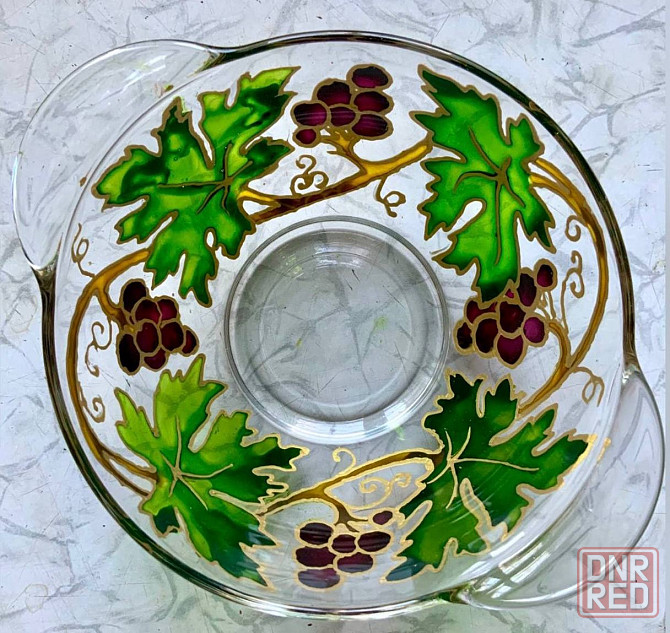 Супница с росписью "Виноград" Донецк - изображение 4