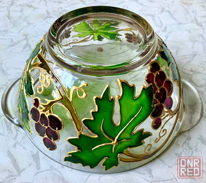 Супница с росписью "Виноград" Донецк - изображение 1