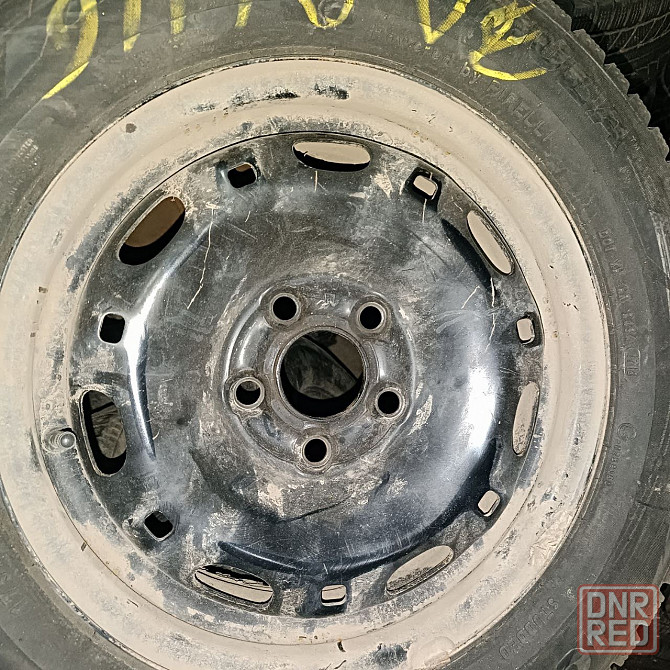 Зимняя шипованная резина на железных штампах r14 Донецк - изображение 3