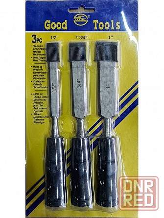 Стамески набор 3 шт Донецк - изображение 1