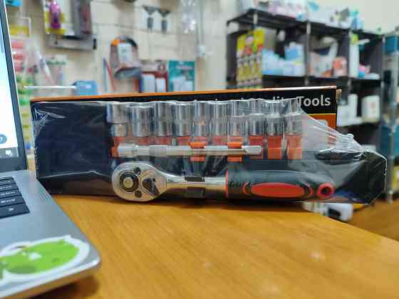 Трещотка 1/4 + набор головок Донецк