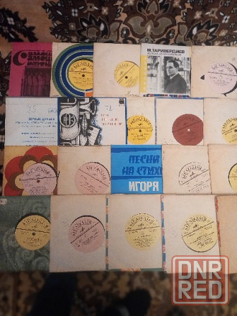 Пластинки ссср маленькие,много,в идеальном сост,твёрдые и мягкие Донецк - изображение 1