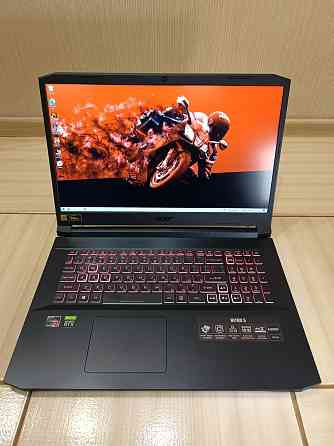 Acer Nitro 5 AN517-41-R5M/17.3-144/AMD Ryzen 5-5600H/SSD M2 NWMe-256 Гб+SSD-256/16 Гб DDR4/RTX 3060 Донецк