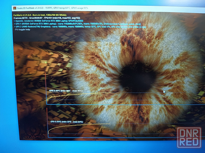 Acer Nitro 5 AN517-41-R5M/17.3-144/AMD Ryzen 5-5600H/SSD M2 NWMe-256 Гб+SSD-256/16 Гб DDR4/RTX 3060 Донецк - изображение 8