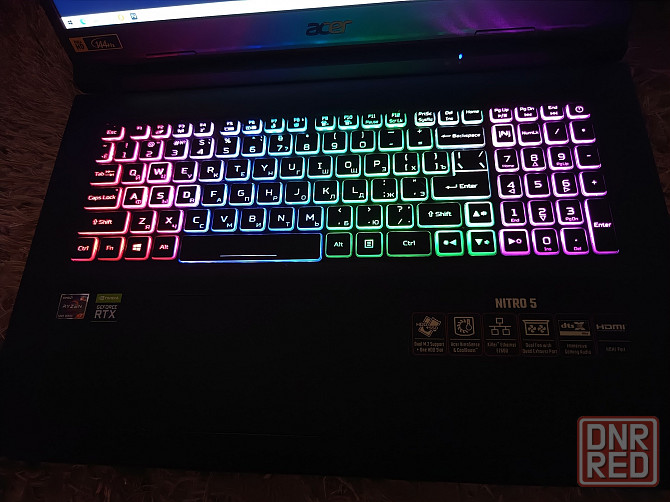 Acer Nitro 5 AN517-41-R5M/17.3-144/AMD Ryzen 5-5600H/SSD M2 NWMe-256 Гб+SSD-256/16 Гб DDR4/RTX 3060 Донецк - изображение 5