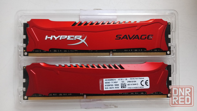 Оперативная память DDR3 HypeX Savage 16GB (2x8 Gb) Макеевка - изображение 1