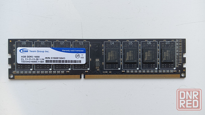 Оперативная память DDR3 4Gb Team Макеевка - изображение 1