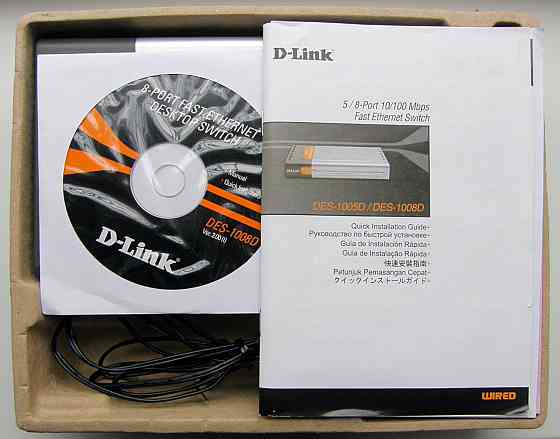 Коммутатор (свитч) D-Link DES-1008D Макеевка