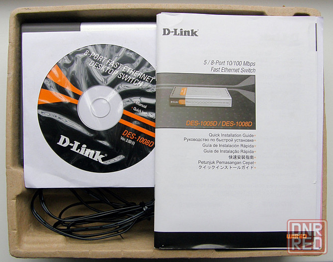 Коммутатор (свитч) D-Link DES-1008D Макеевка - изображение 3