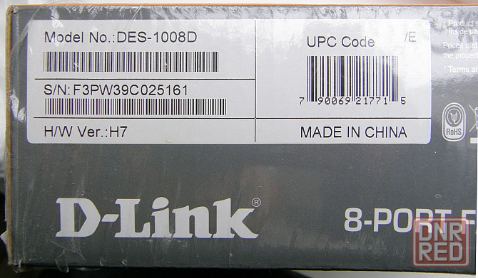 Коммутатор (свитч) D-Link DES-1008D Макеевка - изображение 5