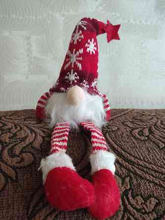 Новогоднее украшение. Гном с подсветкой Донецк