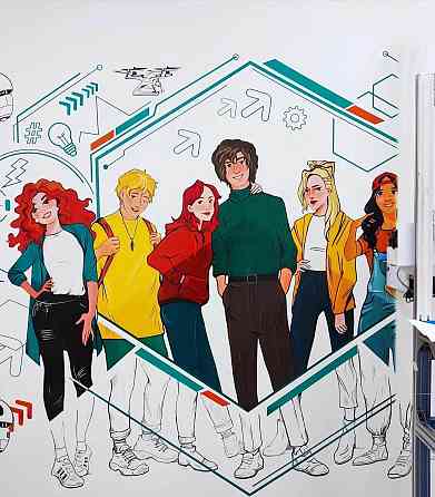 Продам вертикальный принтер для печати на стенах. Донецк