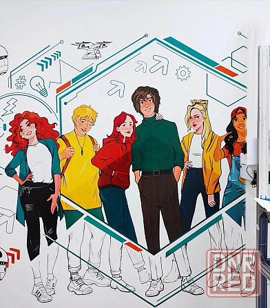 Продам вертикальный принтер для печати на стенах. Донецк - изображение 6