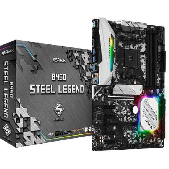Материнская плата ASRock B450 Steel Legend Донецк