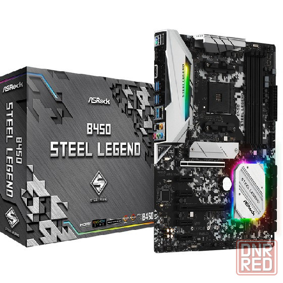 Материнская плата ASRock B450 Steel Legend Донецк - изображение 1