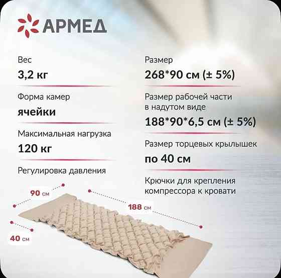 Матрас противопролежневый Донецк