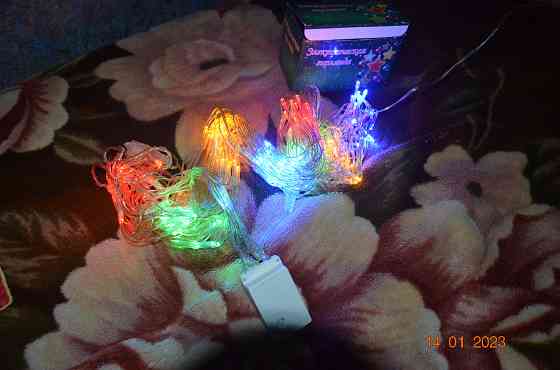 Электрогирлянда-сетка новая внутренняя Макеевка