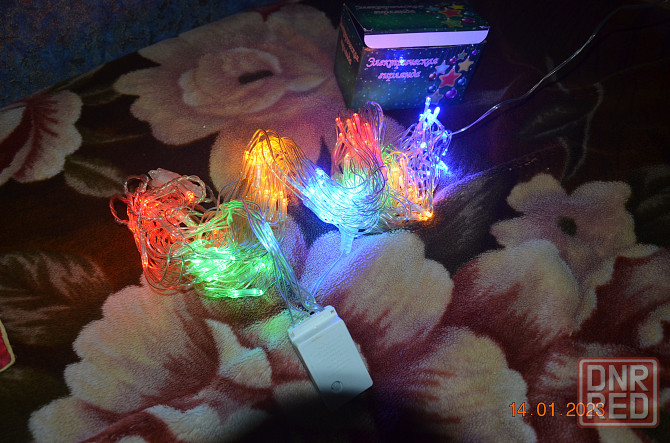 Электрогирлянда-сетка новая внутренняя Макеевка - изображение 1