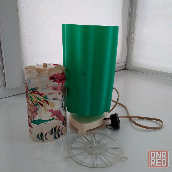 Ночник "Аквариум" 1960-е Донецк - изображение 2