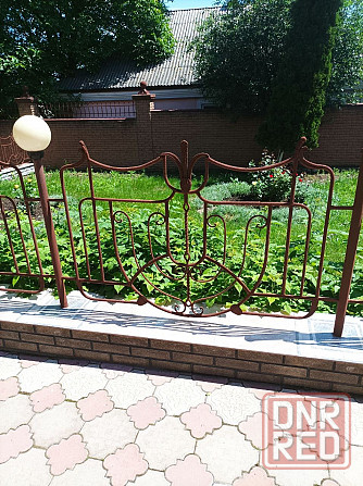 Кованый забор Макеевка - изображение 1