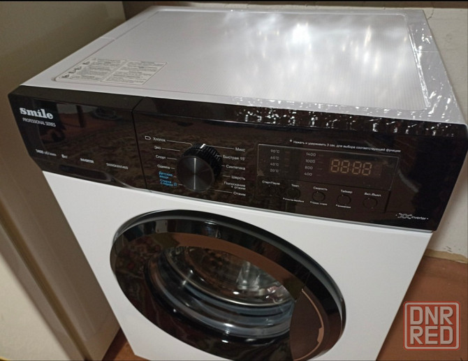 Стиральная машина SMILE SWMSK8W1400 (пар, инвертор) Донецк - изображение 4