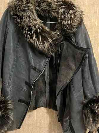 Продам новую дубленку натуральную красивого серого цвета. Размер 44 (S) Донецк