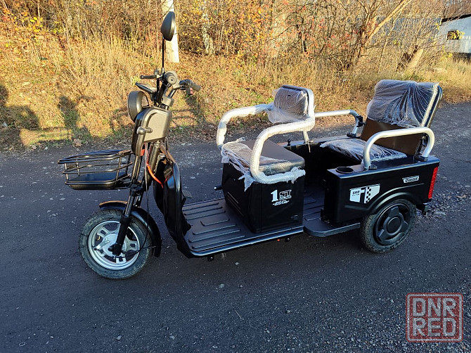 Трицикл Leopard электрический (электроскутер) 1200w Li-lon Донецк - изображение 1