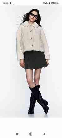 Новая шубка зара, размер с Донецк