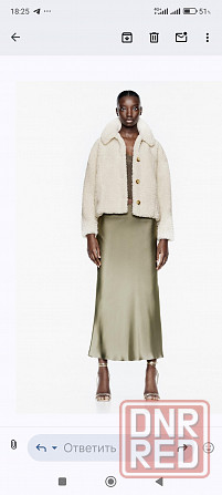 Новая шубка зара, размер с Донецк - изображение 1