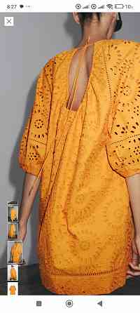 Новое платье зара, кружево ришелье, размер м Донецк