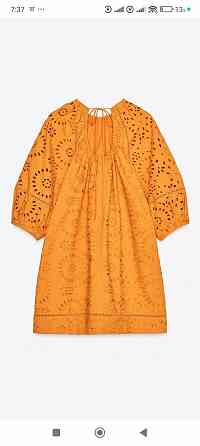 Новое платье зара, кружево ришелье, размер м Донецк