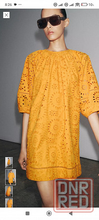 Новое платье зара, кружево ришелье, размер м Донецк - изображение 1