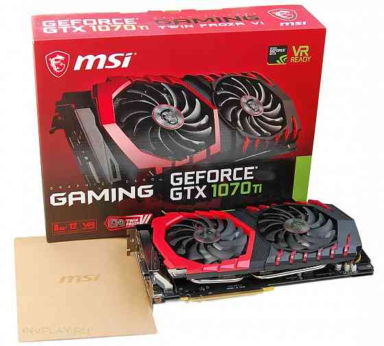 Видеокарта MSI GeForce GTX 1070 Ti GAMING 8192MB 256bit Донецк