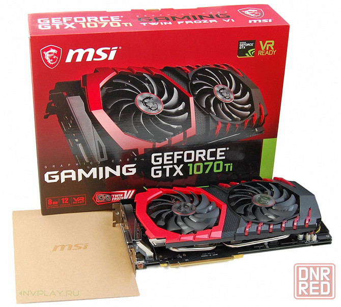Видеокарта MSI GeForce GTX 1070 Ti GAMING 8192MB 256bit Донецк - изображение 1