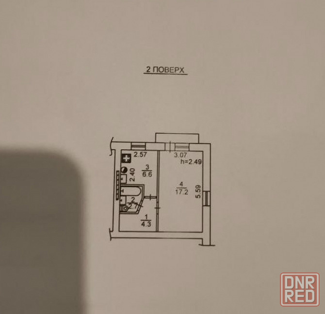 Продам 1 ком. квартиру в Киевском р-не Донецка. Донецк - изображение 5