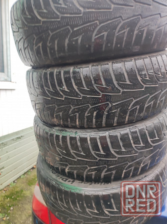 Продам шины б/у HANKOOK 195/60 R15 на докат 4 шт. Донецк - изображение 1