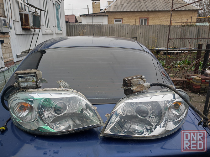 Продам фары Шевроле Авео Т250 2006 г. на линзах би/ксенон б/у Донецк - изображение 3
