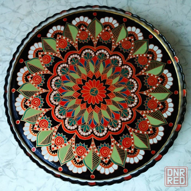 Блюдо круглое "Роксана", 28 см. Новое. Донецк - изображение 2