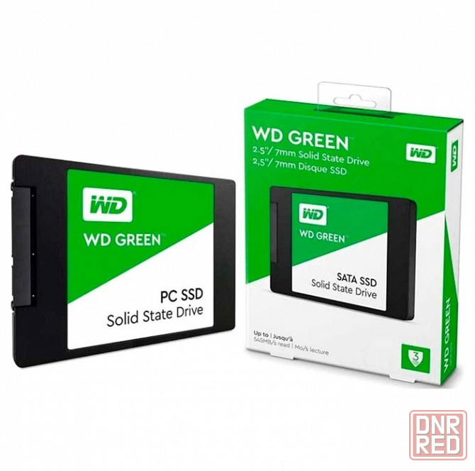 Твердотельный накопитель Ssd 2.5" Western Digital Green (Wds240g2g0a) 240гб (арт-1864) Макеевка - изображение 1