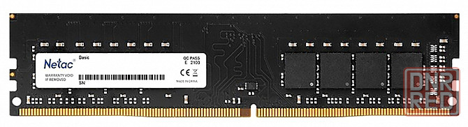 Оперативная память Dimm Netac Ddr4 4gb 2666mhz Pc-21300 (Ntbsd4p26sp-04) (арт-3830) Макеевка - изображение 1