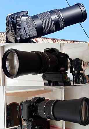 Canon EOS 450D + Canon 75-300mm + 2 фотоаппарата фэд Донецк
