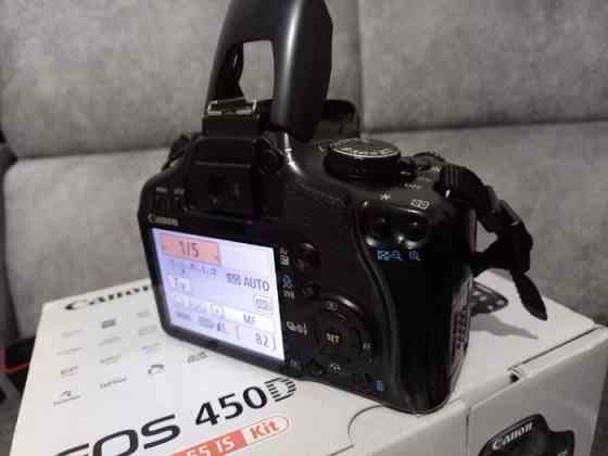 Canon EOS 450D + Canon 75-300mm + 2 фотоаппарата фэд Донецк