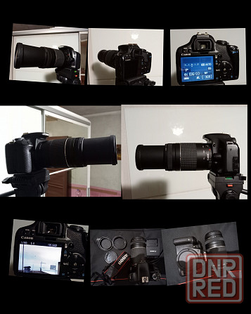 Canon EOS 450D+Canon 75-300mm Донецк - изображение 2