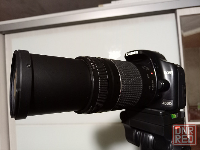 Canon EOS 450D+Canon 75-300mm Донецк - изображение 5
