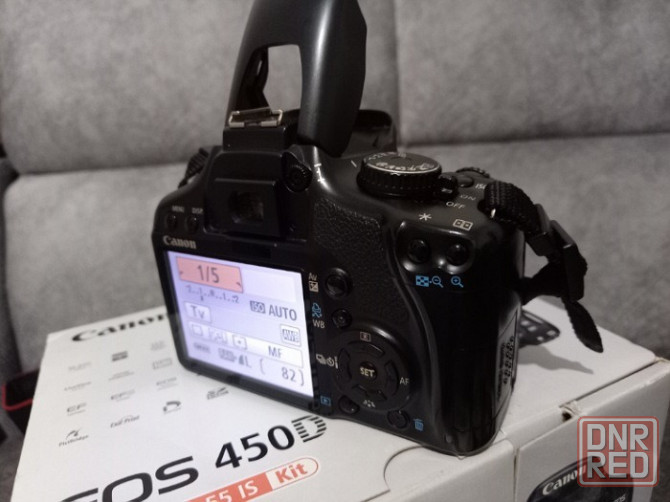 Canon EOS 450D + Canon 75-300mm + 2 фотоаппарата фэд Донецк - изображение 4