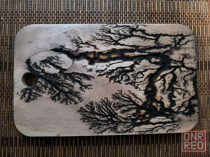 Изделия с рисунком Лихтенберга для кухни и быта. Дебальцево - изображение 3