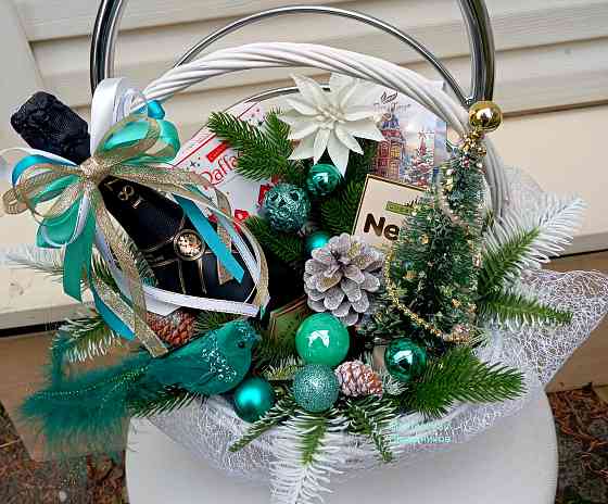 Новогодние подарки, съедобные букеты Донецк Донецк