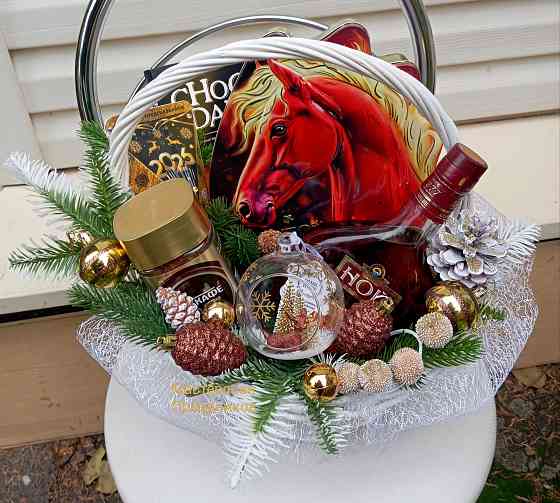 Новогодние подарки, съедобные букеты Донецк Донецк